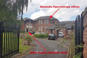 The new office of Alexandra Hypnotherapy within the Mexborough Business Centre